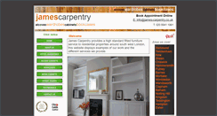 Desktop Screenshot of james-carpentry.co.uk